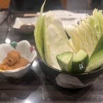 旅するジンギスカン 生らむバッハ - 最高のサービス味噌野菜