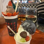 パフェ、珈琲、酒、佐藤 - 