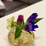 シェ オリビエ - 卓上のお花