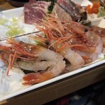 かねます - 甘エビの昆布締め