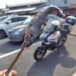 道の駅 柿の郷くどやま - 子持ち鮎（700円）