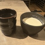 うしごろバンビーナ - コースメニューの白い！コーヒーブランマンジェ