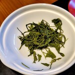 茶寮カネエイ - 手もみ茶の茶葉