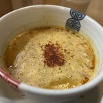 中華そば 多賀野 - つけそばのスープ