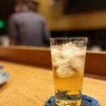 花いち - ハイボールに見えそうなジンジャーエール（笑）