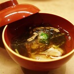 花いち - こちと水雲（もずく）の沢煮椀