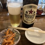 餃子酒家 照井 - ビール美味い