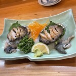 居酒屋 旬 - 鮑刺身