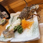 居酒屋 旬 - 伊勢海老活き造り