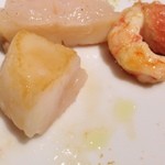 リストランテ サクラ - 2014.10 帆立と甘えびの前菜