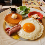 星乃珈琲店 - 料理写真:パンケーキプレート～☆