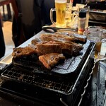 WAGYU YAKINIKU SHOGUN - 6,000円のコースになんとサービスのサーロインステーキ！