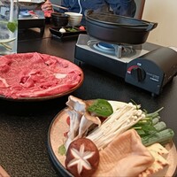 特選近江牛レストラン ティファニー - すき焼きです。