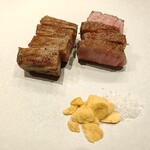 鉄板焼 美安 川崎 - A5ランク黒毛和牛ステーキ