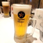 ぴょんぴょん舎 - 生ビールは、黒ラベル