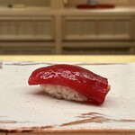 鮨 陸 - 鮪赤身漬け 北海道戸井 約120kg 結乃花より