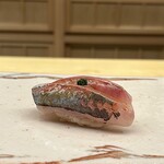 鮨 陸 - 鯵 出水より