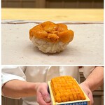 鮨 陸 - 馬糞ウニ（濱中より）