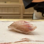 鮨 陸 - 春子鯛 昆布締め