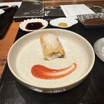 京町堀 なかむら - 鮎の春巻き