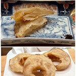鮨 陸 - 名物フカヒレ唐揚げ、黒七味