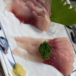 鯉とうなぎのまるます家 - 鯉生刺