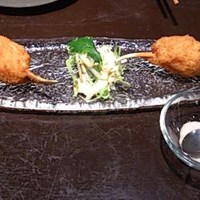 雅苑酒家 本店 - ズワイ蟹の爪揚げ