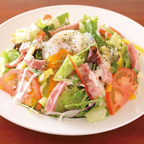 Loites レストラン 飲食店の検索 半熟玉子のシーザーサラダ はなの舞金山南口店 Loites レストラン 飲食店の検索 半熟玉子のシーザーサラダ はなの舞金山南口店