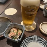 すみ家 - お通し。