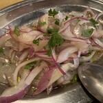 OSTERIA il FUOCO - マリネ。魚がたくさん入ってました。