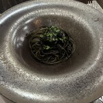 オステリア オリーヴァ ネーラ トウキョウ - ＋800円のいかすみパスタ
