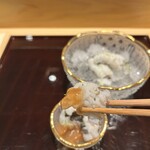 壽志 丈太朗 - 松前梅肉が美味しすぎます