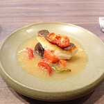 R.Marco - 淡路産ひらめのポワレ