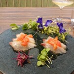 R.Marco - 淡路産さごしのカルパッチョ