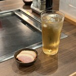 東京もんじゃ倶楽部 おだし - お通しとジムジンジャー