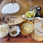 ココノマ - 真ほっけ定食＋梅ジュース