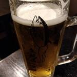 魚焼男 弐 - 生ビールでスタート