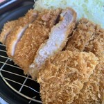 とんかつ 坂井精肉店 - 「上ロースかつ定食」¥1240