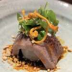 眞善美 - 熊本産黒樺牛シャトーブリアン 里芋 クレソン 蛹茸 ガーリック