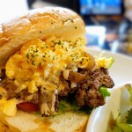 青山Indigo - Indigoバーガー＆スクランブルエッグ