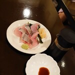 つくつくぼうし - 黒ムツ焼霜造り