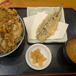 天丼てんや - 料理写真:ご馳走天丼+秋刀魚天