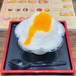 かんすけ - かき氷マンゴー500円