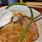 麺家 たけ田 - アスパラ