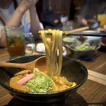 ほっこり瓢箪島 - 特製カレーうどん・麺