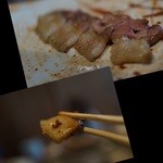 柳家 - 仔猪焼きは粒マスタードで