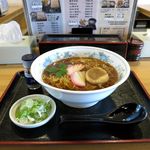 そば処 海景庵 - かけらーめん（650円）
