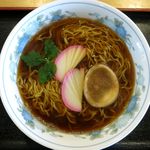 そば処 海景庵 - かけらーめんのアップ
