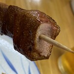 やきとん道場 三鶴 - レバーの焼き加減も至高の領域。めちゃくちゃ美味い。