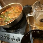 博多もつ鍋前田屋 - 辛もつ鍋